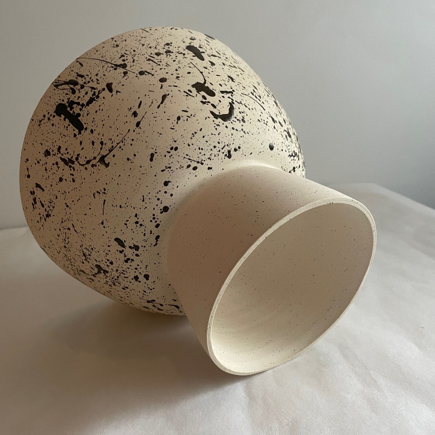 Splatter Pedestal Bowl