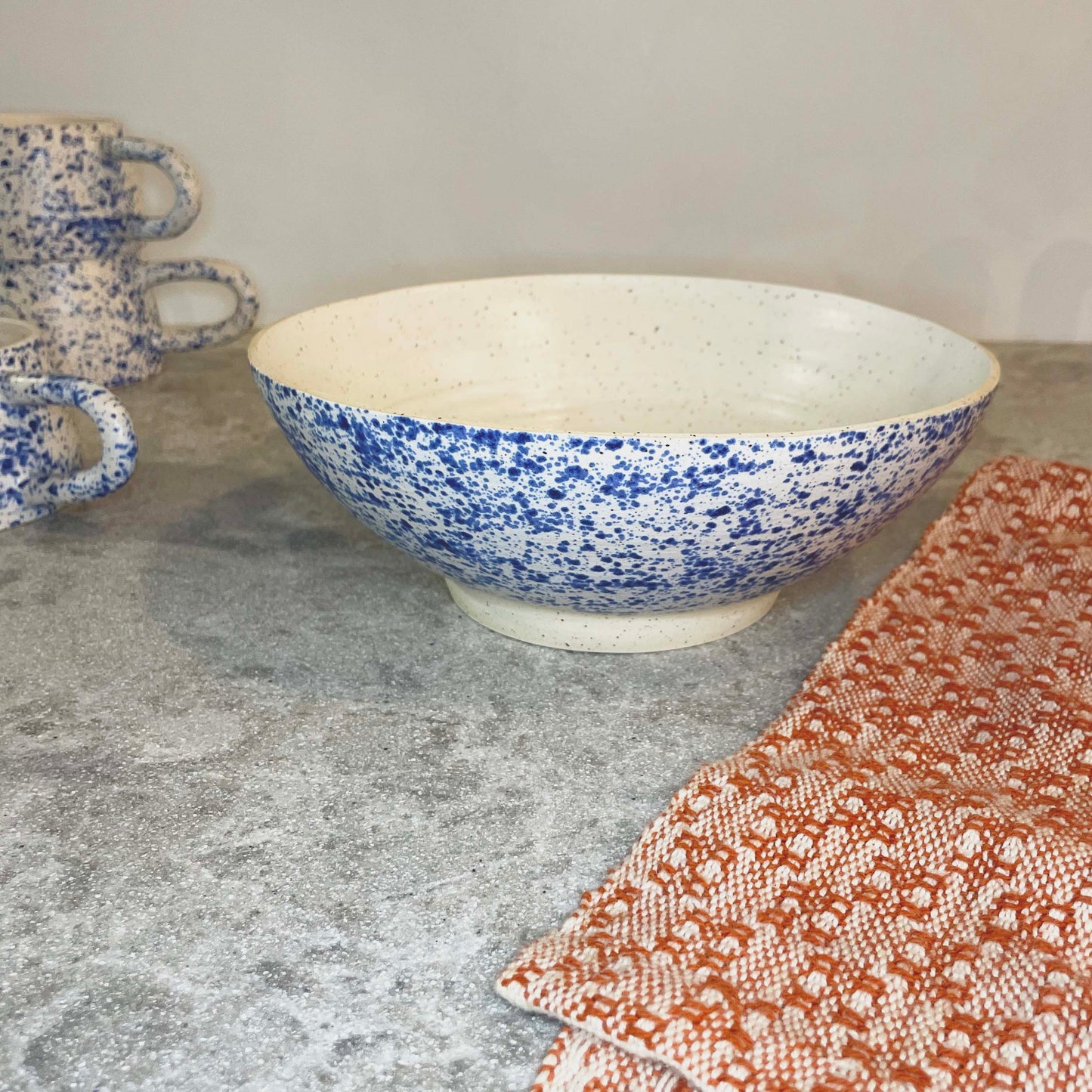 Blue Speckle Bowl