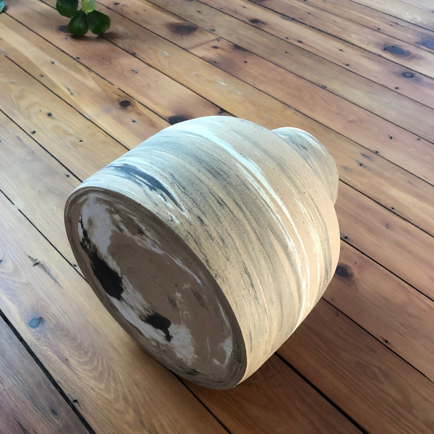Marbled Shoulder Vase