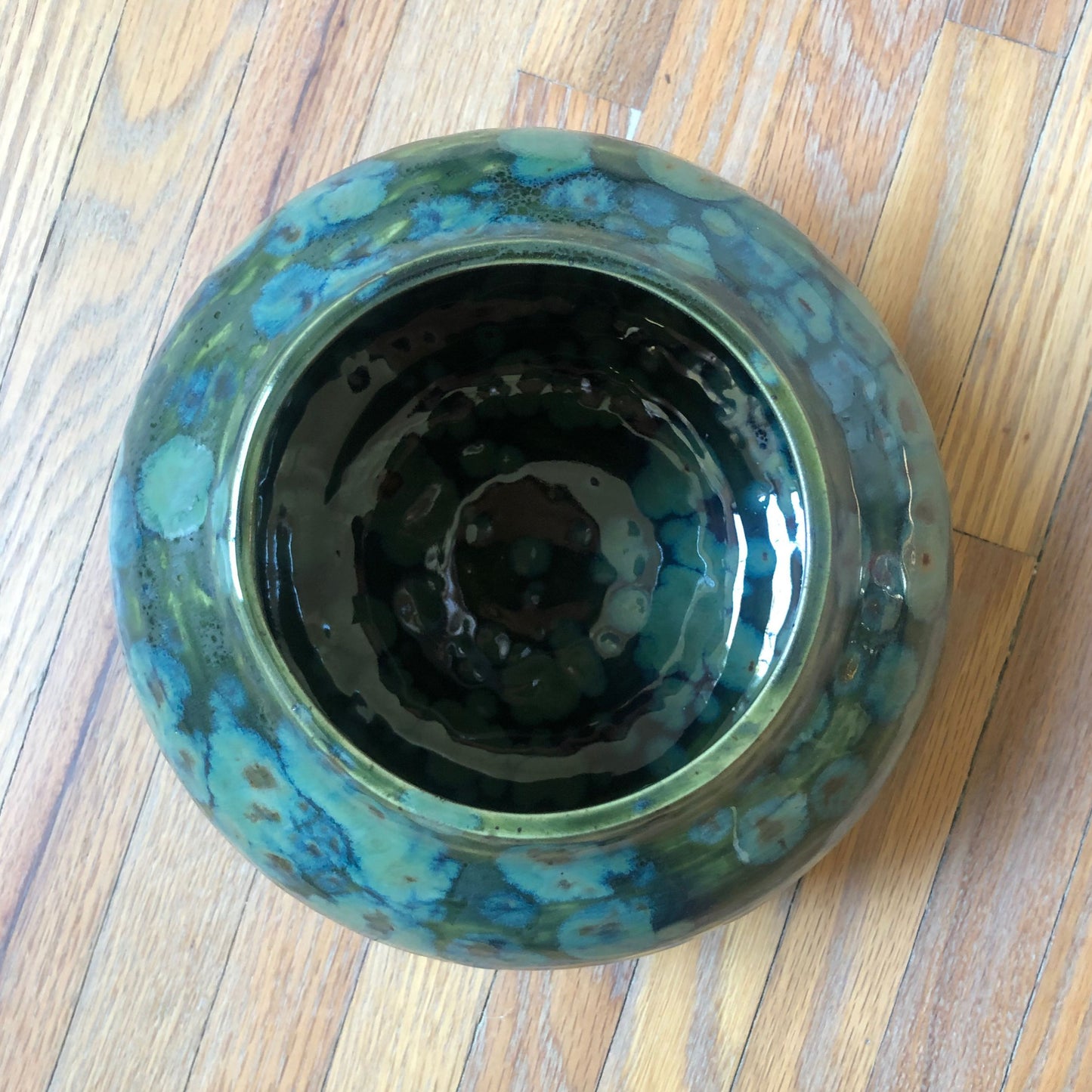 Rounded Green Vase